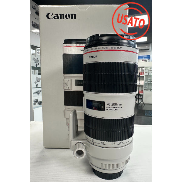 Canon EF 70-200mm F2.8L IS III USM Usato in ottime condizioni Canon EF 70-200mm F2.8L IS III USM Usato in ottime condizioni